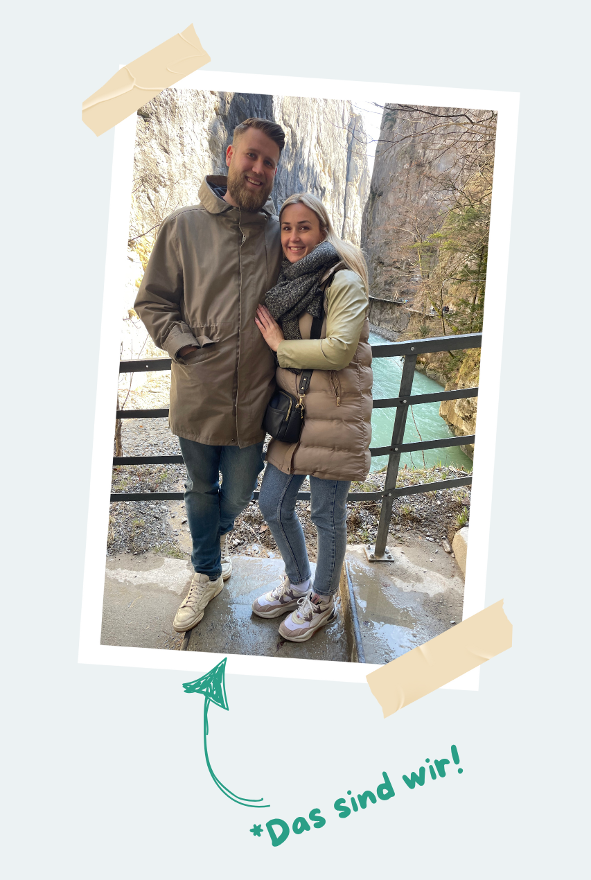 Roman und Ena mit einem ihrer Kinder