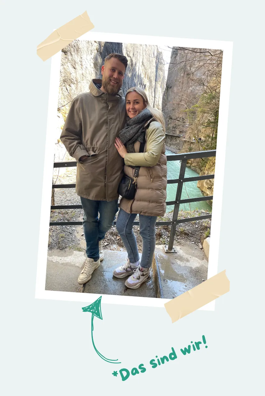 Roman und Ena mit einem ihrer Kinder